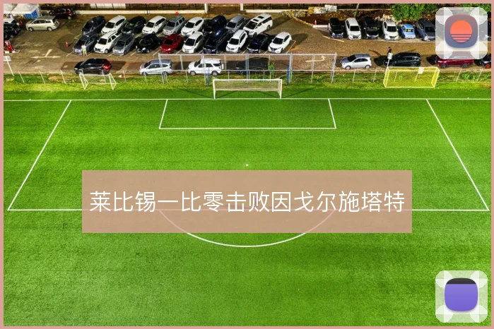 莱比锡一比零击败因戈尔施塔特